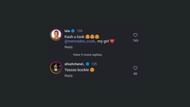 Alisah Chanel and La La comment on Kash Doll's IG post. (Credits: @kashdoll/IG)